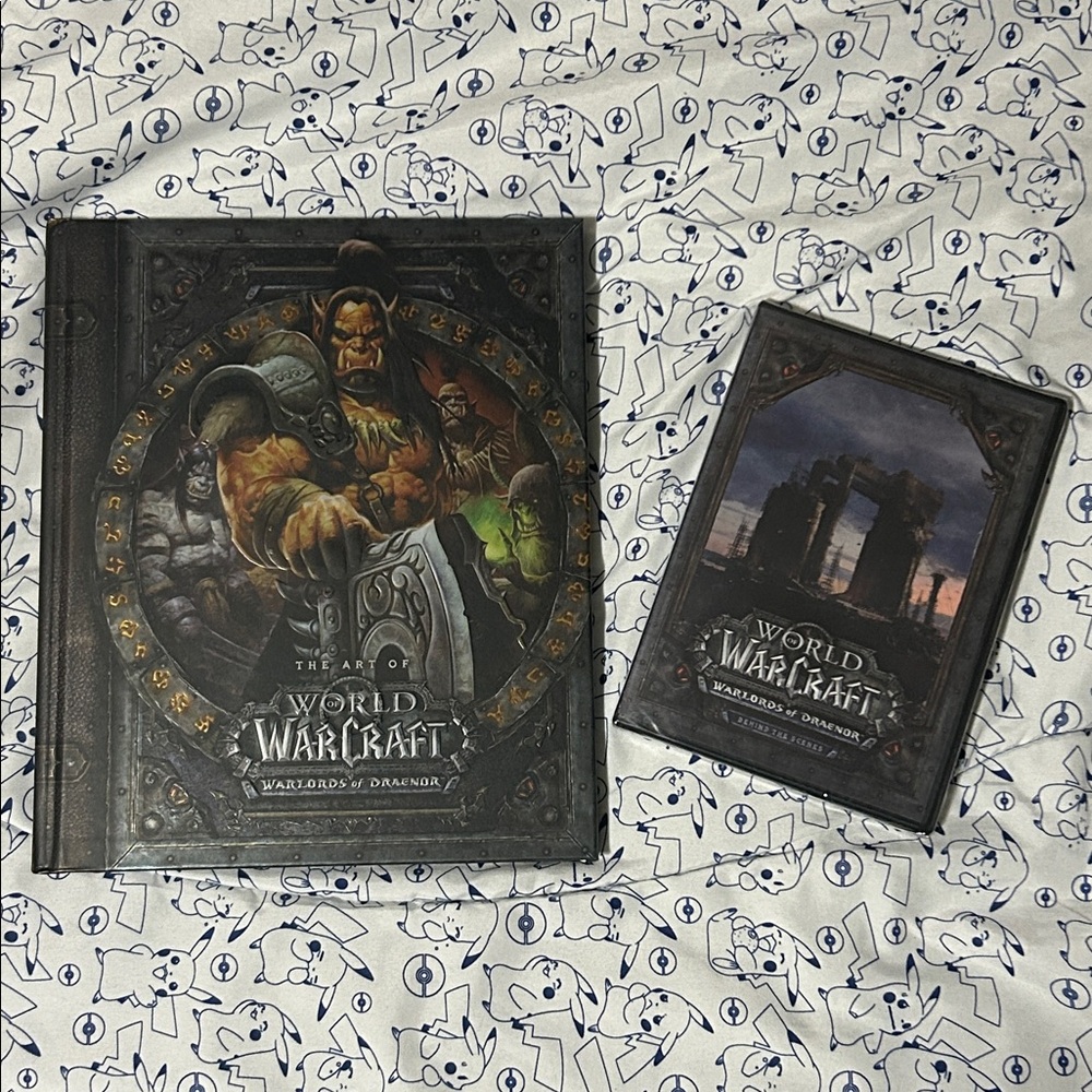 Art of World of Warcraft: Warlords of Draenor 2014 Book & Behind The Scenes DVD